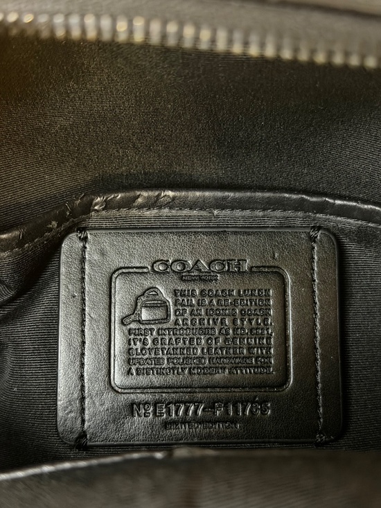 Coach Lunch Pail Archive Crossbody Bag - Picture 6 of 8